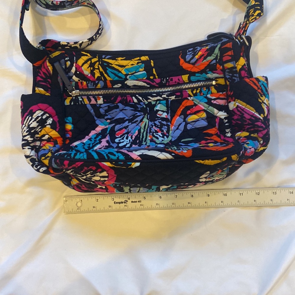 Vera Bradley Butterfly Quilted X body Super Nice condition Bonus matching bag - Picture 11 of 15